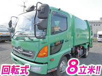 HINO Ranger Garbage Truck BDG-FC7JDWA 2008 181,000km_1