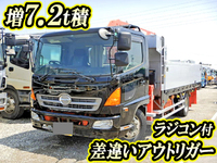 HINO Ranger Truck (With 3 Steps Of Unic Cranes) PK-FJ7JJFA 2005 591,982km_1