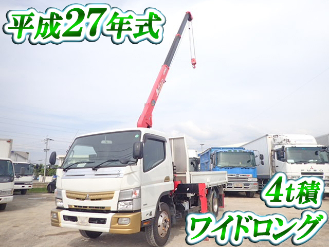 MITSUBISHI FUSO Canter Truck (With 3 Steps Of Unic Cranes) TKG-FEB90 2015 219,000km