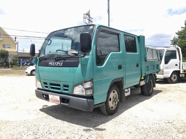 ISUZU Elf Double Cab Dump PB-NKR81AD 2006 118,000km