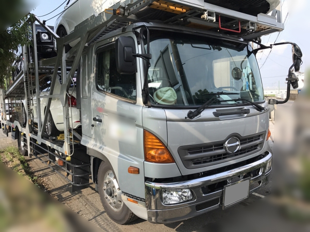 HINO Ranger Carrier Car BDG-FE8JPWA 2010 319,000km