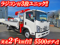 ISUZU Forward Truck (With 3 Steps Of Unic Cranes) TKG-FRR90S2 2015 2,000km_1