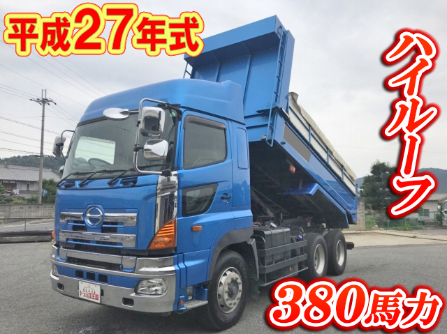 HINO Profia Dump QKG-FS1EKDA 2015 144,270km