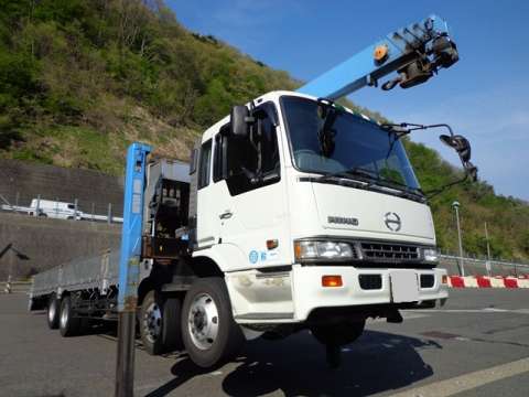 HINO Profia Self Loader (With 4 Steps Of Cranes) KC-FW3FWDA 1995 930,515km