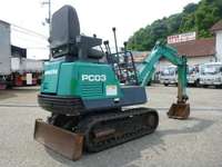 KOMATSU  Mini Excavator PC03-1  1,662h_2