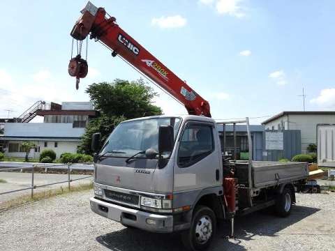 MITSUBISHI FUSO Canter Truck (With 5 Steps Of Cranes) KK-FE63EE 1999 146,347km