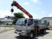 MITSUBISHI FUSO Canter Truck (With 5 Steps Of Cranes) KK-FE63EE 1999 146,347km_1