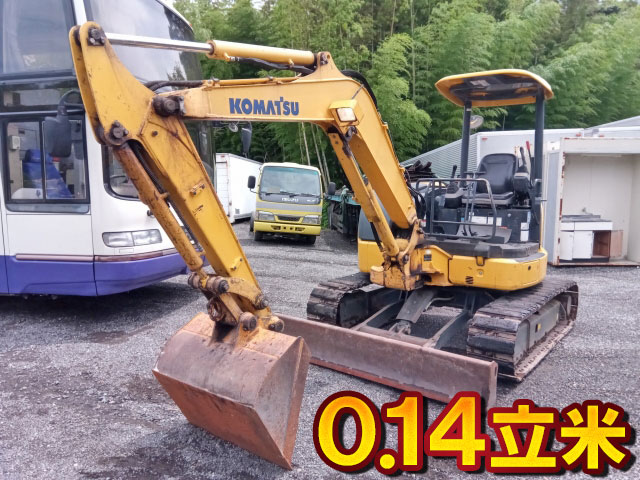 KOMATSU  Mini Excavator PC40MR-3 2012 2,592h