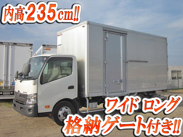 HINO Dutro Aluminum Van TKG-XZU710M 2014 78,720km