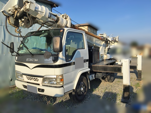 ISUZU Elf Hole Digging & Pole Standing Cars KR-NKR81E3N 2003 26,000km