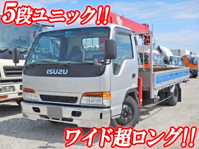 ISUZU Elf Truck (With 5 Steps Of Unic Cranes) KC-NPR70PV 1999 134,925km