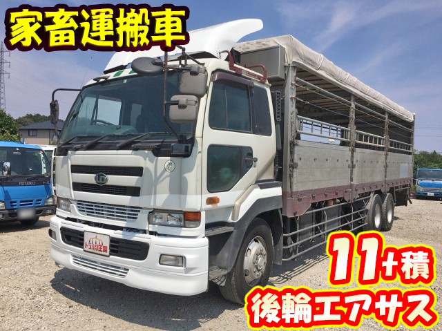 UD TRUCKS Big Thumb Cattle Transport Truck KL-CD48YVA 2002 341,000km