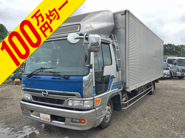 HINO Ranger Aluminum Van KK-FD1JPDA 2001 608,148km