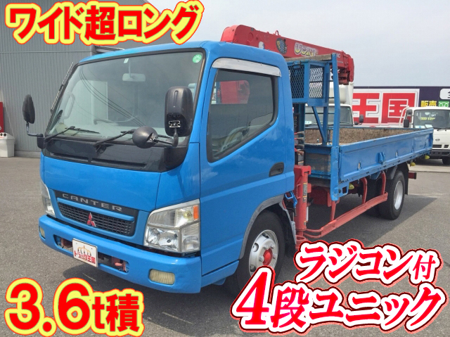 MITSUBISHI FUSO Canter Truck (With 4 Steps Of Unic Cranes) KK-FE83DGY 2003 234,152km