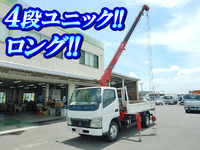 MITSUBISHI FUSO Canter Truck (With 4 Steps Of Unic Cranes) PA-FE73DEN 2005 64,000km_1