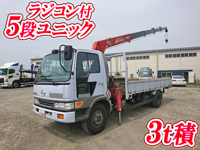 HINO Ranger Truck (With 5 Steps Of Unic Cranes) KC-FC2JJAA 1995 102,243km