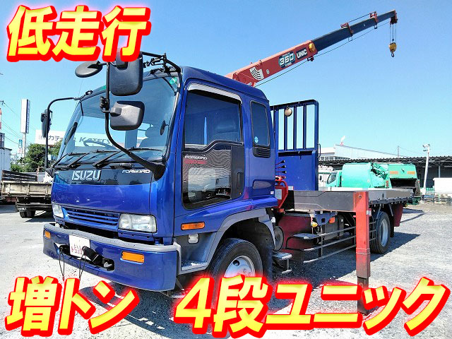 ISUZU Forward Truck (With 4 Steps Of Unic Cranes) U-FTR32L2 1994 186,810km