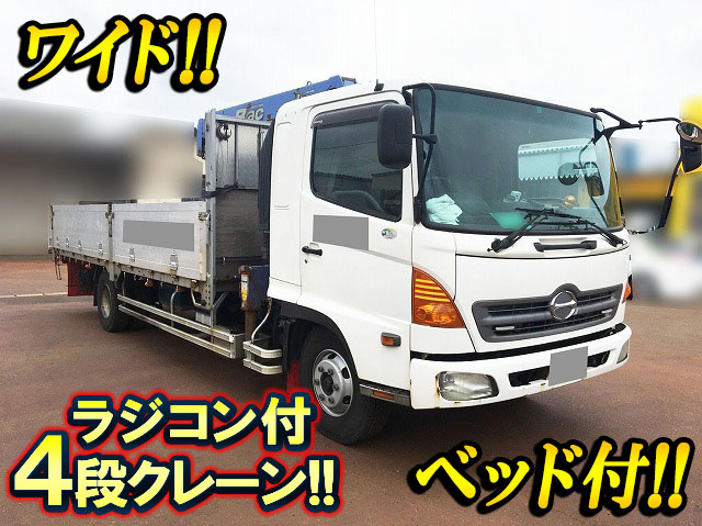 HINO Ranger Truck (With 4 Steps Of Cranes) ADG-FD7JMWA 2005 548,600km