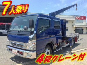 MITSUBISHI FUSO Canter Double Cab (with crane) PDG-FE82D 2007 222,819km_1