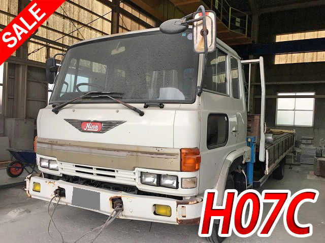 HINO Ranger Truck (With 4 Steps Of Cranes) P-FD174BA 1989 98,449km