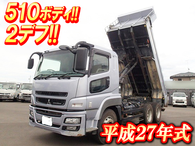 MITSUBISHI FUSO Super Great Dump QKG-FV50VX 2015 144,755km