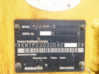 KOMATSU  Mini Excavator PC40MR-3 2011 1,940h_19