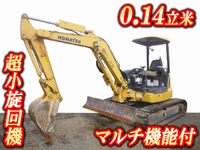 KOMATSU  Mini Excavator PC40MR-3 2011 1,940h_1