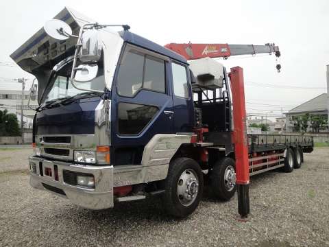 MITSUBISHI FUSO Great Self Loader (With 5 Steps Of Cranes) KC-FS419TZ 1996 