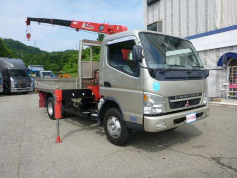 MITSUBISHI FUSO Canter Truck (With 4 Steps Of Cranes) KK-FE83EEN 2004 47,808km