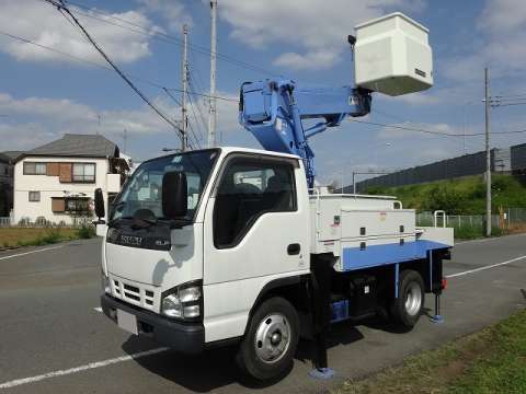 ISUZU Elf Cherry Picker PB-NKR81AN 2007 12,778km