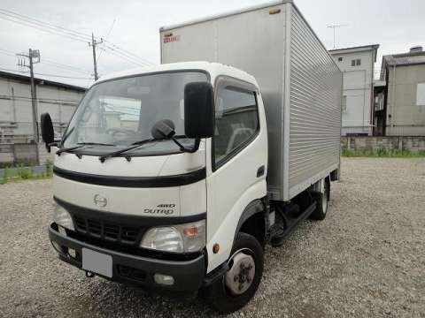 HINO Dutro Aluminum Van KK-XZU382M 2004 97,688km