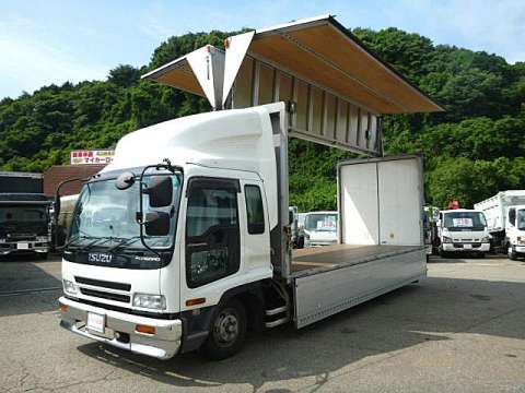 ISUZU Forward Aluminum Wing PA-FRR34L4 2005 608,450km