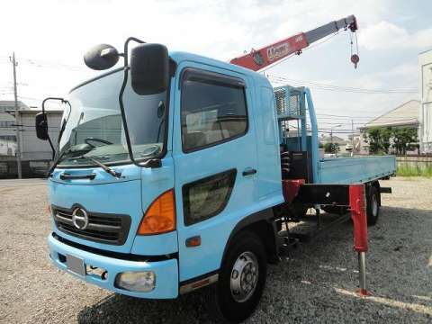 HINO Ranger Truck (With 4 Steps Of Unic Cranes) KK-FD1JLEA 2003 170,058km