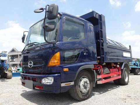 HINO Ranger Dump LKG-FE7JEAA 2012 11,131km