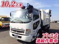 MITSUBISHI FUSO Fighter Garbage Truck PDG-FK71R 2007 112,000km_1