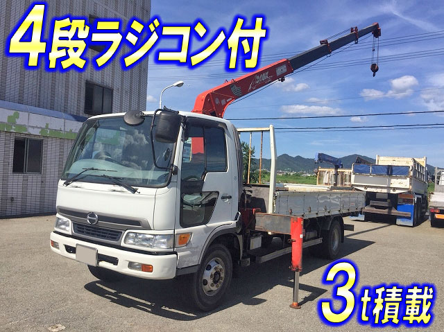 HINO Ranger Truck (With 4 Steps Of Unic Cranes) KK-FC1JJDA 2000 136,605km