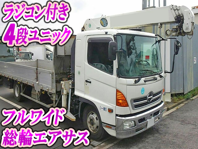 HINO Ranger Truck (With 4 Steps Of Unic Cranes) PB-FD8JMFJ 2005 750,483km
