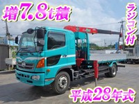 HINO Ranger Truck (With 3 Steps Of Unic Cranes) QKG-FE7JKAA 2016 36,122km_1