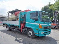 HINO Ranger Truck (With 3 Steps Of Unic Cranes) QKG-FE7JKAA 2016 36,122km_3
