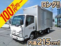 ISUZU Elf Aluminum Van BKG-NLR85AN 2007 313,454km_1