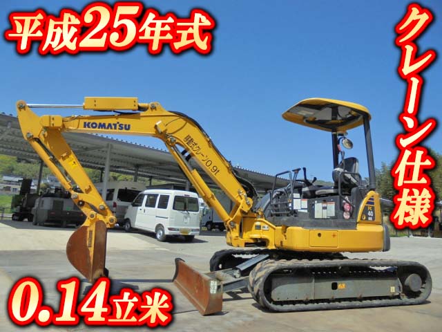 KOMATSU  Excavator PC40MR-3 2013 1,270h