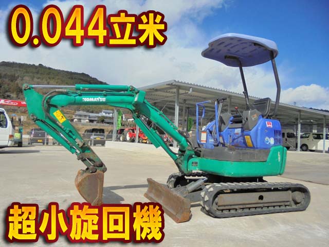 KOMATSU  Mini Excavator PC15MR-1 2004 3,102h