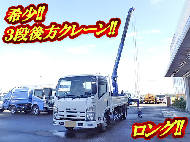 ISUZU Elf Truck (With 3 Steps Of Cranes) TKG-NMR85AR 2012 36,719km
