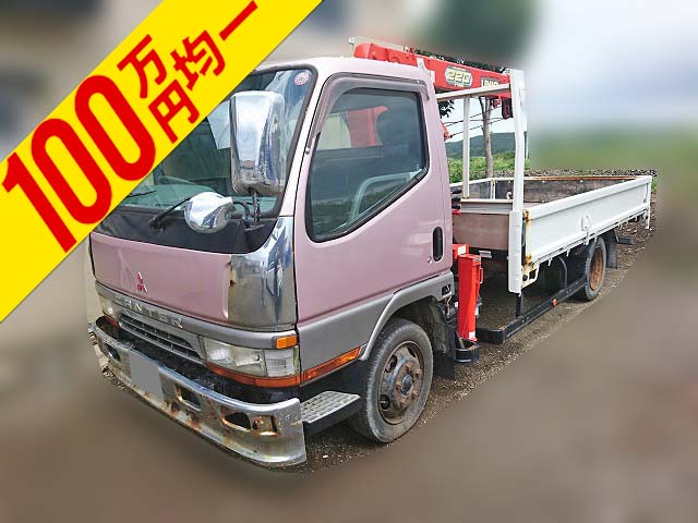 MITSUBISHI FUSO Canter Truck (With 3 Steps Of Unic Cranes) KC-FE637E 1998 261,011km