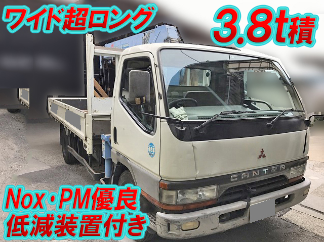 MITSUBISHI FUSO Canter Truck (With 4 Steps Of Cranes) KC-FE658F 1996 135,955km