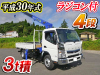 MITSUBISHI FUSO Canter Truck (With 4 Steps Of Cranes) TPG-FEB80 2018 139km_1