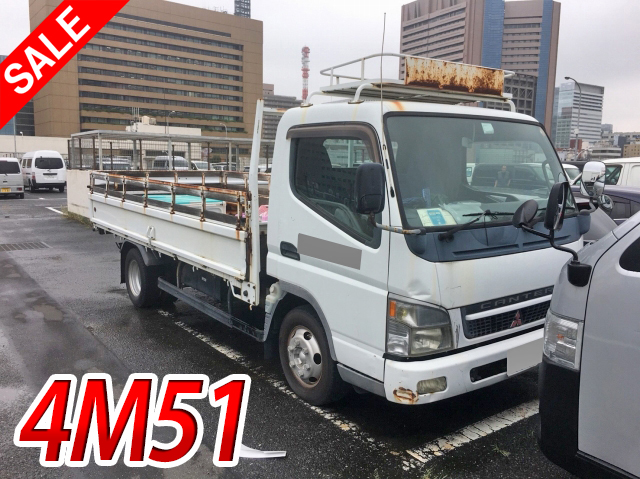 MITSUBISHI FUSO Canter Flat Body KK-FE82EE 2004 204,826km