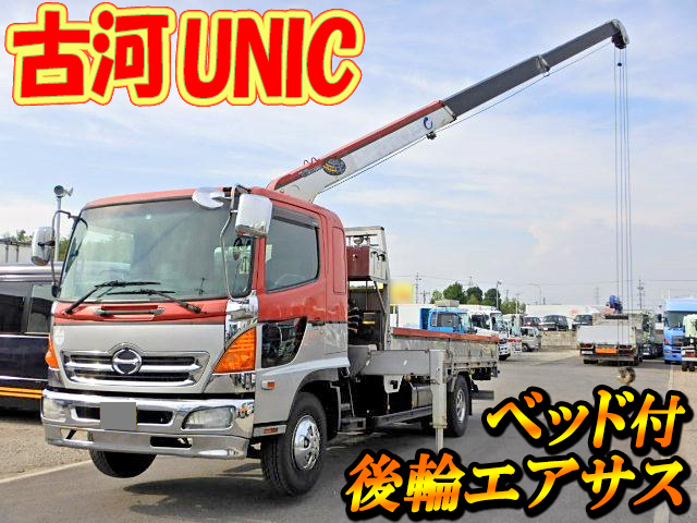 HINO Ranger Truck (With 3 Steps Of Unic Cranes) ADG-FD7JKWG 2006 341,718km