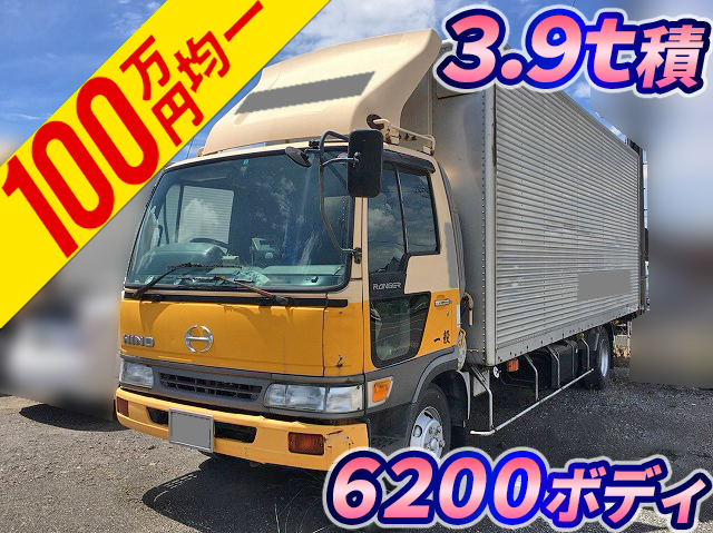 HINO Ranger Aluminum Van KC-FC3JKBA 1997 763,081km