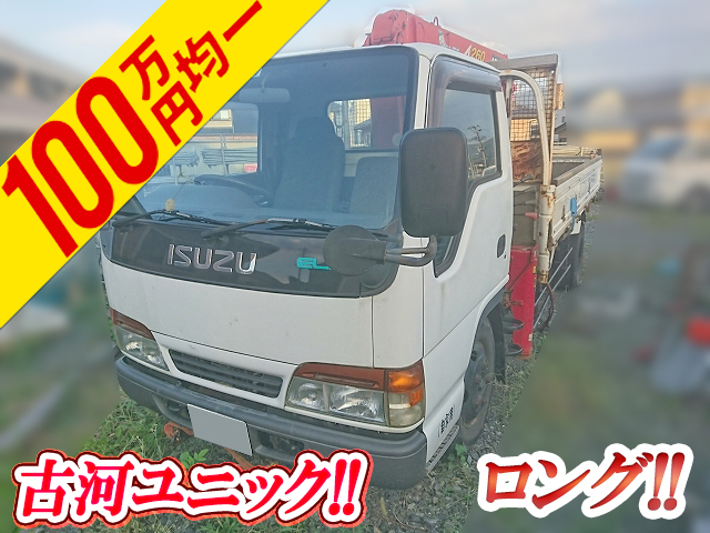 ISUZU Elf Truck (With 3 Steps Of Unic Cranes) KC-NKR71LR 1998 101,997km